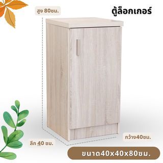 ទូ LockerD4021 40cm. បើកឆ្វេង ពណ៌អូក