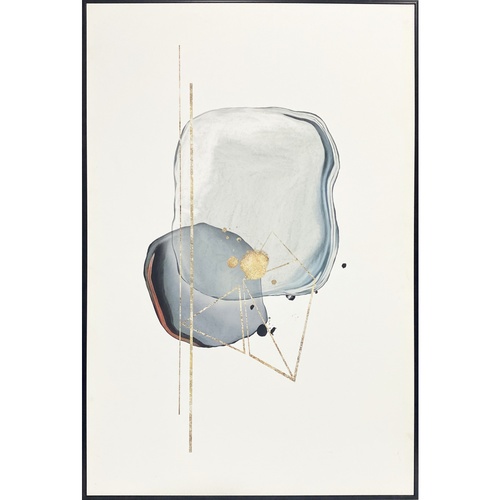 COZY ภาพพิมพ์แคนวาสพร้อมกรอบ Abstract-Paint รุ่น 64603147-24 ขนาด 80x120ซม. 