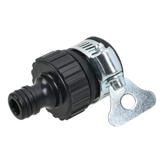 Tree O ข้อต่อสวมเร็ว+คลิปล็อค ขนาด1/2 รุ่นGLB-621318-0 สีเขียวดำ