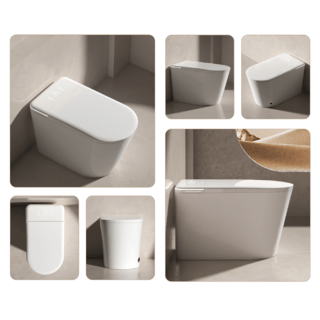 Verno สุขภัณฑ์อัจฉริยะ รุ่น Neo Pure 802-4 4.8L