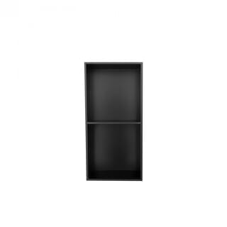 Verno ชั้นวางของฝังผนังสเตนเลส304 2 ชั้น รุ่น ST-1 12.5X28X70CM สีเทา