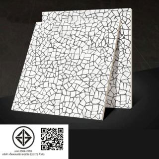 Marbella กระเบื้องเซรามิคปูพื้น 60x60 ซม. คริสตัล-ไวท์ A-6607 Matt (4P)