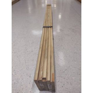 GREAT WOOD ฝ้าระแนงไม้ ไม้ยางพาราจ๊อยส์ BC (1x5) 1/2