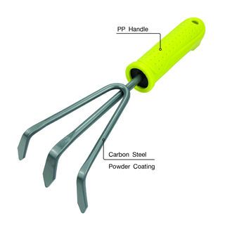 POLLO คราดเล็ก รุ่นGP3092 ขนาด 24x9.5x4ซม.สีเขียว