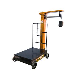 ตราตุ๊กตาคู่ เครื่องชั่งคานเลื่อน 500/50 กก. รุ่นสแตนดาร์ดชัวร์ ขนาด 45x60x96 ซม.