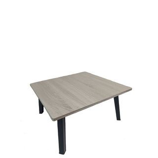 NOBURU โต๊ะญี่ปุ่น 60x60 ซม. ลายคาร์ปูชิโน่