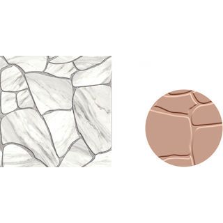 Marbella กระเบื้องเซรามิคปูพื้น 16x16 นิ้ว รุ่น ร็อกก้าไวท์ CJ0609 Matt Flat (12P)