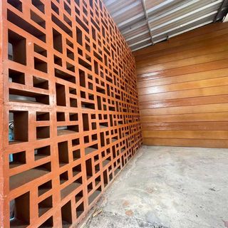 วีบล็อค อิฐบล็อกกันฝน  ชนิดสามช่อง ขนาด 19x19x9ซม.