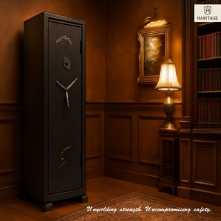HERITAGE ตู้เซฟเก็บปืน ชนิดกันไฟ บรรจุ 14 กระบอก สีดำ 50.80x45.70x150 ซม. น้ำหนัก 95 KG.