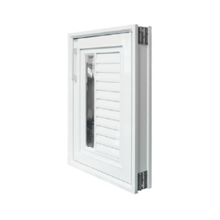 CLOSE บานซิงค์เดี่ยว ABS ALISA 45.5x65.5 ซม. สีขาวออร่า