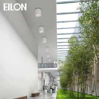 EILON โคมดาวน์ไลท์แบบทาวเวอร์หน้ากลม 4นิ้ว E27 รุ่น YDE04005S-WH สีขาว (โคมเปล่า)
