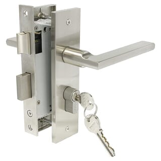 COLT ชุดก้านบิดประตู (R+L) ซิงเกิ้ล AWS 170MM (K7.2)#1712 SN รุ่นแผง(K7.1)