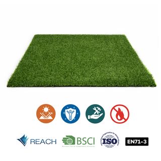 POLLO หญ้าเทียมตกแต่ง รุ่นGreenland-S725 ขนาด7มม. กว้าง2เมตร x ยาว5 เมตร สีเขียวอ่อน 