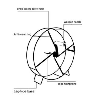 Tree’O โรลเก็บสายส่งน้ำ 2-4นิ้ว 