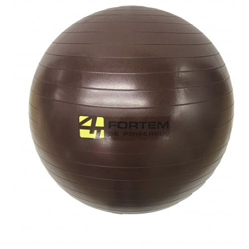 FORTEM ลูกบอลโยคะ 75 ซม.  พร้อมที่สูบลม ARK-AB-75BN สีน้ำตาล