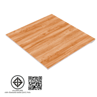 Marbella กระเบื้องเซรามิคปูพื้น 16x16 นิ้ว รุ่น  เนเจอร์วูท  HX42 Gloss Flat (12P)