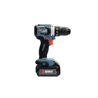 SENIX สว่านไร้สายBrushless 13มม. 20V(Max) รุ่นPDDX2-M2-EU สีน้ำเงินดำ (พร้อมแบตเตอรี่ 2.0Ah 2ก้อน และแท่นชาร์ต1อัน)