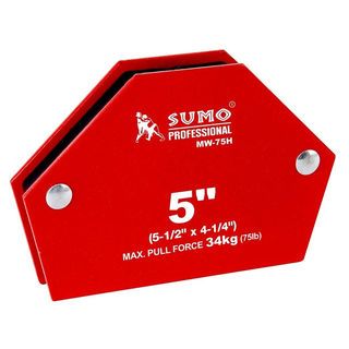 SUMO แม่เหล็กฉาก 6 เหลี่ยม รุ่น MW-75H ขนาด 5 1/2