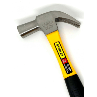 STANLEY ค้อนหัวขาวด้ามไฟเบอร์หุ้มยาง รุ่น 51-071 ขนาด 16ออนซ์