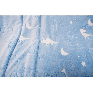 Truffle ผ้าห่ม รุ่น Momo-05 ขนาด 130x170 ซม. สีฟ้า