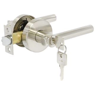 COLT ก้านบิดพรีเมี่ยมห้องทั่วไป ก้านตรงฝากลม รุ่น TL1658ET-SN สีสแตนเลส