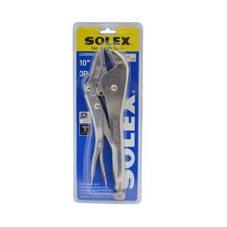 SOLEX คีมล็อค 3 จุด (คีมล็อคซุปเปอร์) 10นิ้ว