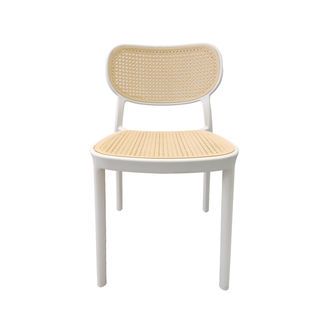 Pulito เก้าอี้พลาสติก รุ่น Gigi-01 ขนาด 53.8x47.5x78 ซม. สีขาว