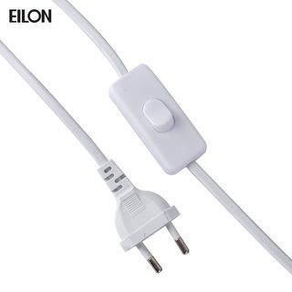 EILON โคมไฟโมเดิร์นตั้งโต๊ะ 6w รุ่น fluffy fan-2501 สีขาว