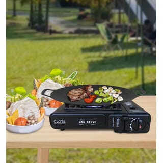 CLOSE เตาแก๊สพกพา 1หัวเตา PGS-155BK สีดำ