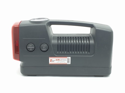 ปั๊มลมไฟฟ้าติดรถยนต์ TUF รุ่น FY-023 250/300 PSI พร้อมไฟฉาย