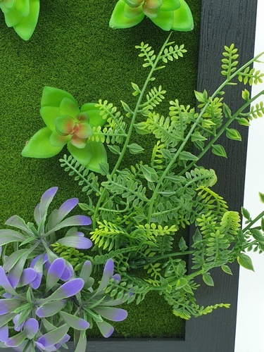 ต้นไม้เทียมติดผนัง ZXJL-014 ขนาด 15x24x7 ซม.