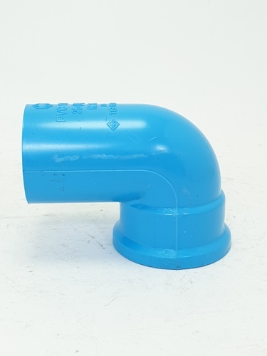 SCG ข้องอ 90 เกลียวใน หนา 1(25) ชั้น 13.5 สีฟ้า