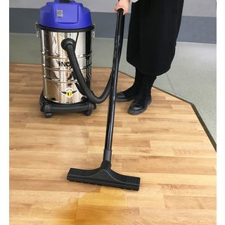 INOVA เครื่องดูดฝุ่น ดูดน้ำ  1400 วัตต์ ขนาด 30 ลิตร  RL092-30L-SS สีฟ้า