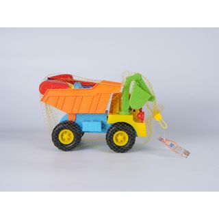 TOYS ของเล่นชุดรถบรรทุกชายหาดและอุปกรณ์ 6 ชิ้น รุ่น 2112 ขนาด 30x16x20 ซม. คละสี