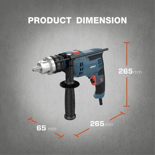 SENIX สว่านกระแทกไฟฟ้า 13 มม. 550W รุ่น PDHE5.5-M-EU สีน้ำเงิน - ดำ