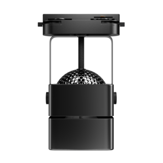 EILON แทร็กไลท์ LED หน้าสี่เหลี่ยม  6W รุ่นTP-STL-B6WW แสงวอร์มไวท์ สีดำ