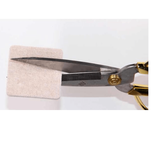 สักหลาดรองขาโต๊ะทรงกลม  ขนาด:25*25*4มม.รุ่นF8Y25 สีเครีม 