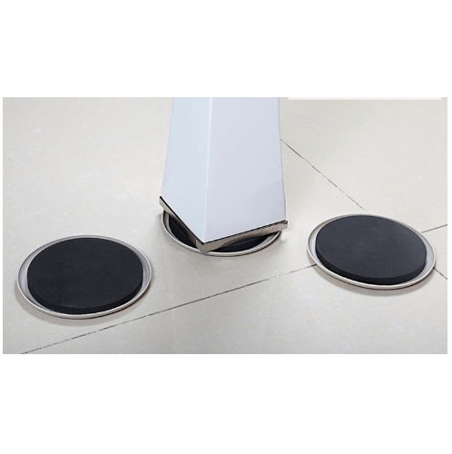 BIGROW เฟอร์นิเจอร์สไลเดอร์ทรงกลม ขนาดФ25มม. รุ่น S3Y25 สีครีม