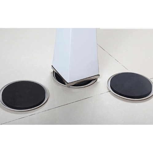 BIGROW เฟอร์นิเจอร์สไลเดอร์ทรงกลม ขนาดФ50มม. รุ่น S3Y50 สีครีม