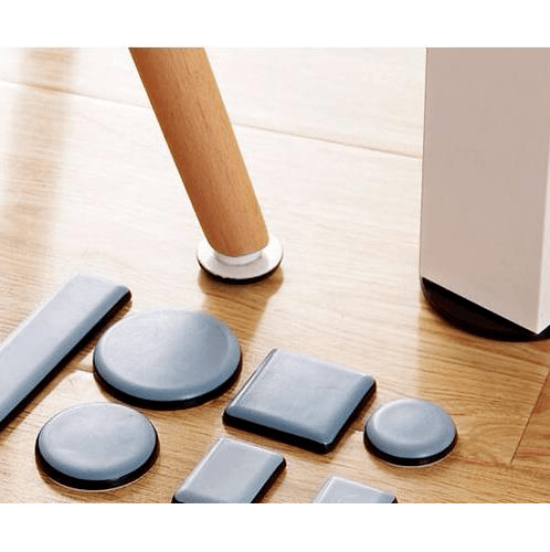 BIGROW เฟอร์นิเจอร์สไลเดอร์ทรงสี่เหลี่ยม ขนาด 40*40*8มม. รุ่น S3F40 สีครีม