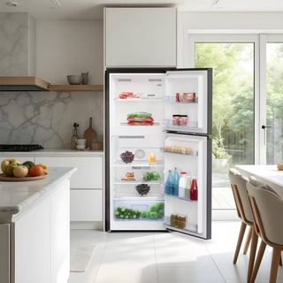 BEKO ตู้เย็น 2 ประตู ขนาด 7.4 คิว รุ่น RDNT231I50K สี DARK INOX