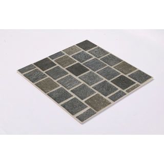 Marbella กระเบื้องเซรามิคปูพื้น 16x16 นิ้ว รุ่น บริคสเปน TSJ230852 Matt (12P)