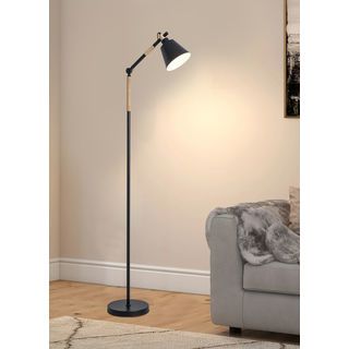 EILON โคมไฟตั้งพื้นโมเดิร์น รุ่น Zali S3009FF สีดำ