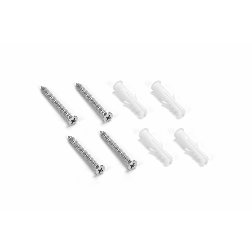 Primo ชั้นวางของพลาสติกเข้ามุม 24x24cm. รุ่น DLQG003-CG สีเทาใส