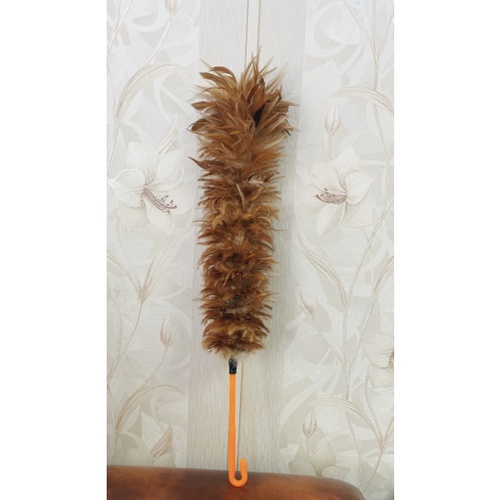 ICLEAN ไม้ปัดฝุ่นขนไก่ใหญ่ FDB700NEW ขนาด 15x15x70 ซม. สีน้ำตาล