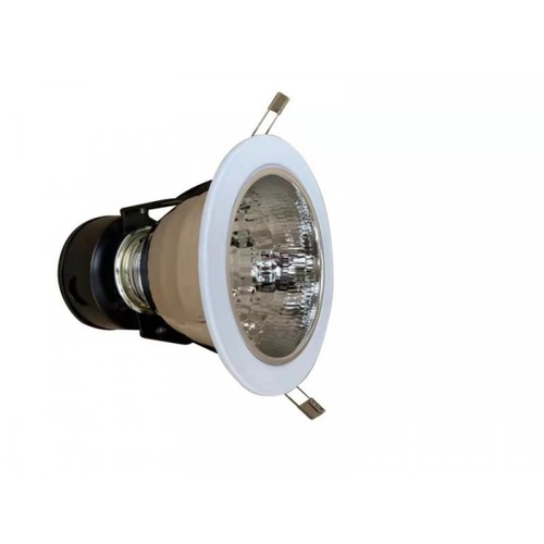 EILON โคมดาวน์ไลท์แบบฝังฝ้าหน้ากลม ขอบขาว 4 นิ้ว E27 รุ่น S4001W