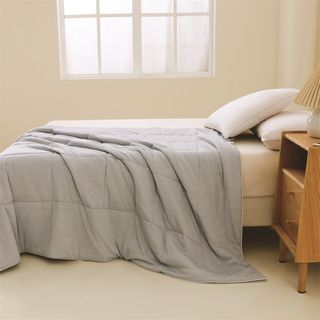 Truffle ผ้าห่มเย็น รุ่น Mina-04 ขนาด 150x200x3 ซม. สีเทาอ่อน