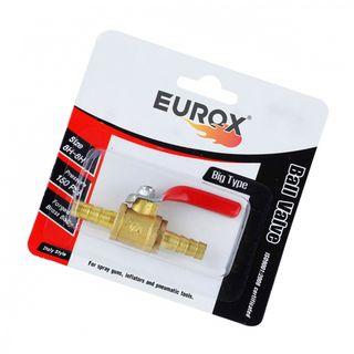 EUROX บอลวาล์ว 2หุน(ปลา+ปลา)ทองเหลือง
