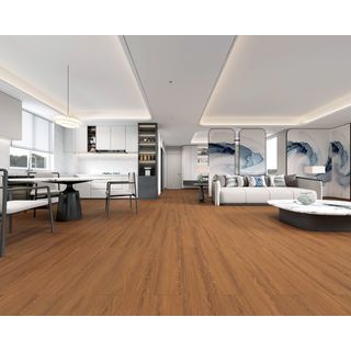 กระเบื้องยาง SPC Click lock 184x1220x4+1mm IXPE มม  (มีโฟมในตัว)  รุ่น 1210  (2.694ตรม./12แผ่น) TAPIO สีไม้โรสวู๊ด