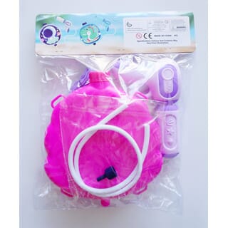 TOYS ของเล่นปืนฉีดน้ำนางเงือกแบบกระเป๋าสะพาย รุ่น1060-56 ขนาด23x26.5x7.5ซม.